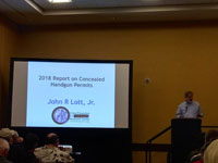 Dr. John Lott at the 2019 NRA Convention: Report on Concealed Handgun Permits