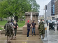 2019 NRA convention Armed open carry AR-15s Indianapolis, Indiana